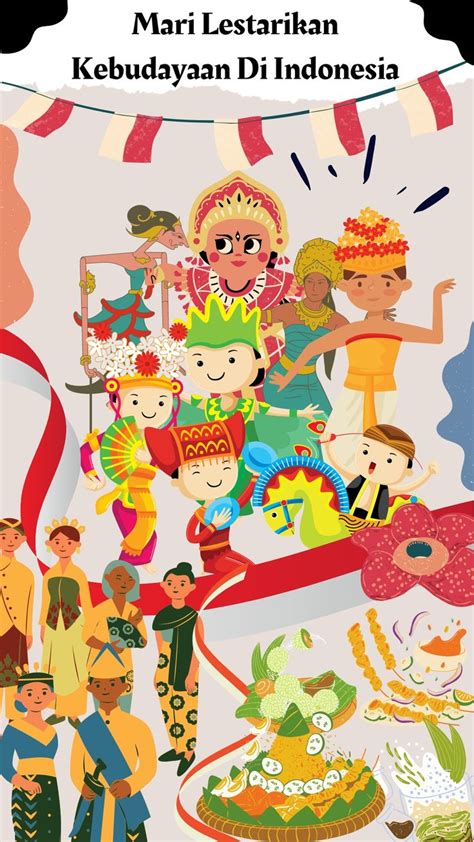 Melestarikan Budaya Indonesia Digital Art Poster Art Poster Design