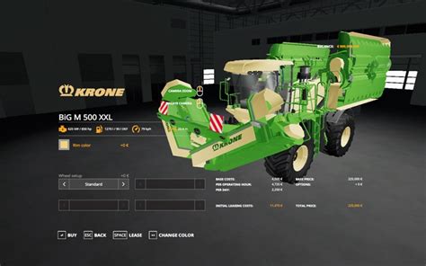 Fs19 Krone Big M Xxl V10 Farming Simulator Mod Center