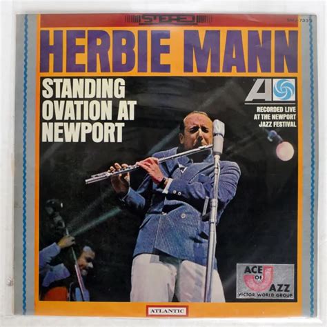 herbie mann standing ovation at newport atlantic smj7335 japan flipback cover lp 3 99 picclick