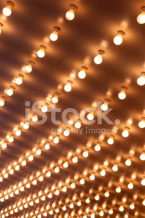 Theater Marquee Lights Stock Photos