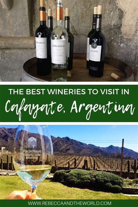 A Guide To The Cafayate Wine Region Rebecca And The World Wine