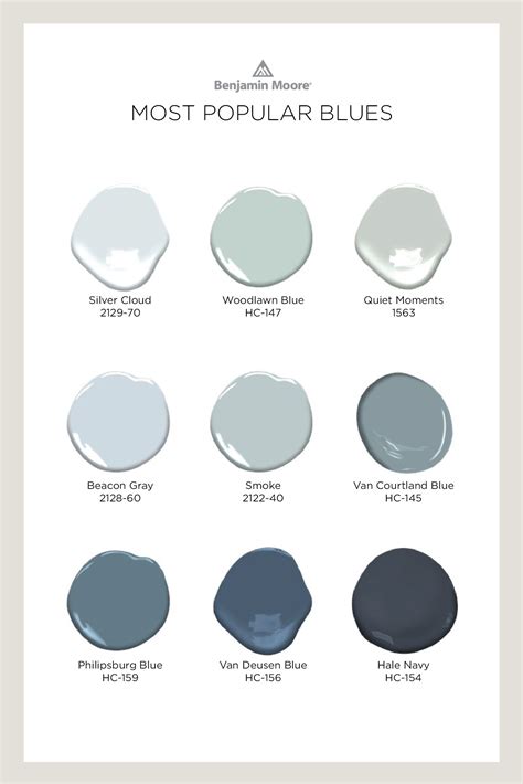 Exploring Benjamin Moores Blue Gray Paint Colors Paint Colors