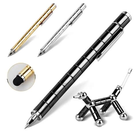 Creative Modular Polar Pen Magnetic Magnets Ball Toy Touch Pen With 12