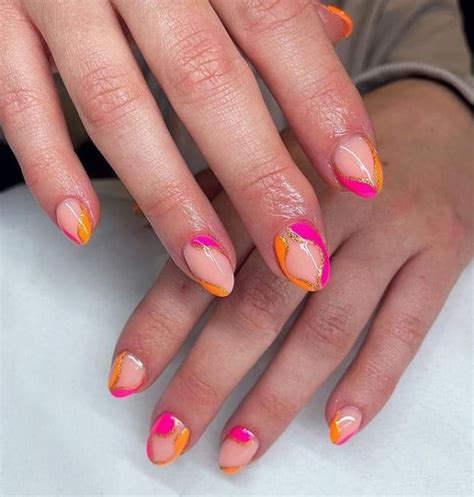 44 Pink And Orange Nails Ideas To Try This Summer