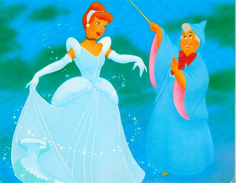Walt Disney Images Princess Cinderella The Fairy Godmother Walt