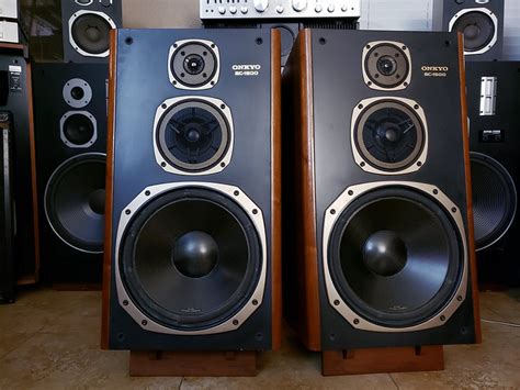 Onkyo Sc 1500 Vintage Floor Speakers Aka Monitor 2000x Very Rare