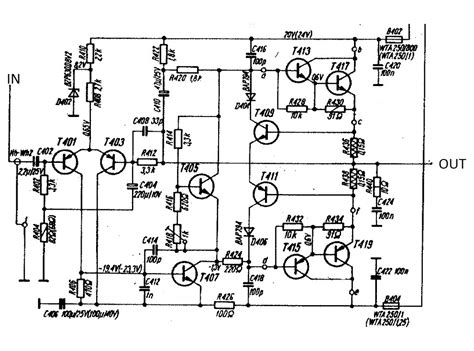 Explicación del circuito del amplificador de radio antiguo Electronica