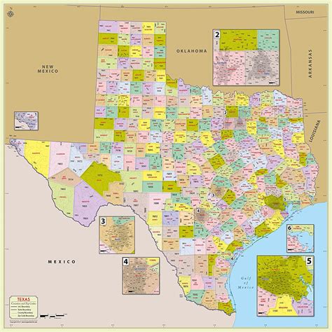 26 Texas Zip Code Map Maps Online For You