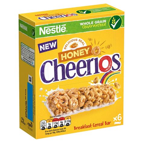 Nestle Honey Cheerios Cereal Bars 6x22g | Britannia Sri Lanka