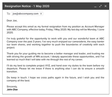 The letter of resignation template can be used to format your own proper resignation letter. How to Write a Resignation Letter | Free Resignation ...