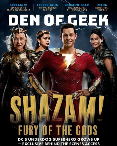Den Of Geek Magazine Shazam Fury Of The Gods 2023