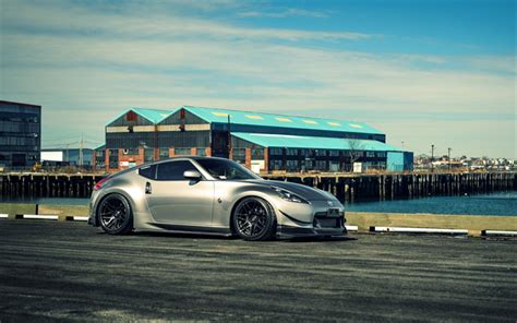 Download Wallpapers Nissan 370z Jdm Tuning Stance Road Japanese