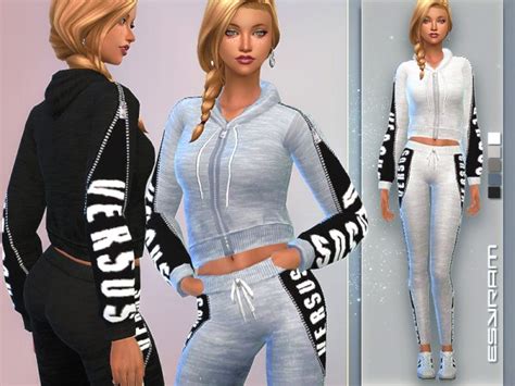 The Sims Resource Hoodie With Hidden Logo By Esyram Sims 4 Downloads