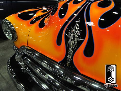 Pinstriping Pictures 2012 Detroit Autorama Hot Rod Car