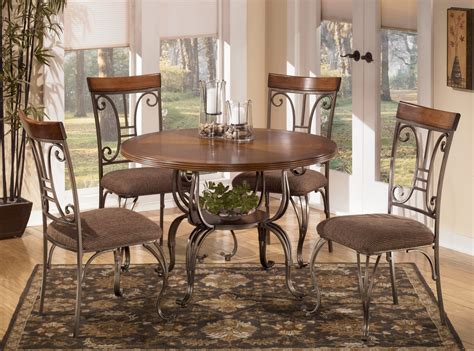 Plentywood Round Dining Room Set From Ashley D313 15b 15t Coleman Furniture