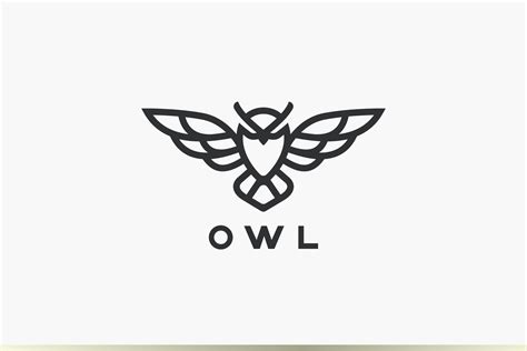 Owl Logo Logo Templates Creative Market