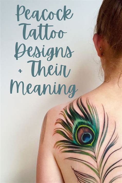 47 Vibrant Peacock Tattoo Designs Their Meaning Tattoo Glee
