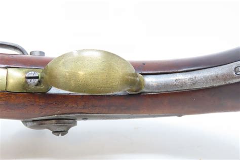 French Marine Pistol Tulle Arsenal Mle Caliber Percussion Antique Used By French Navy