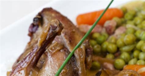 Recette de Plat Pigeon aux petits pois