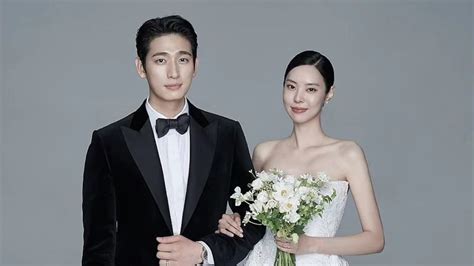 Yoon Bak And Kim Su Bins Wedding Photos Are Out And They Are