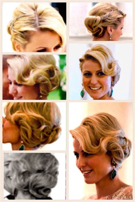 Have no new ideas about long hair styling? Amazing Art Deco / Great Gatsby era hairstyle / updo ...