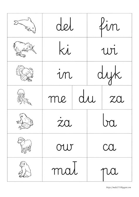 Blog Edukacyjny Dla Dzieci Sylaby Pomoce Polish Language Teaching Preschool Learn Polish