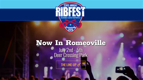 Ribfest Update On Festival Plans Released By Exchange Club Of Naperville