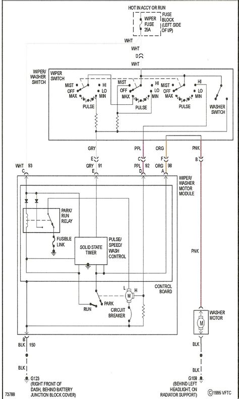 Wiper Wiring Diagram Chevrolet Truck