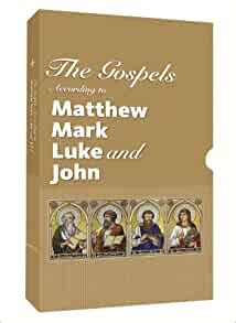 The Gospels According To Matthew Mark Luke And John Boxed Set