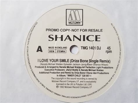 Shanice I Love Your Smile 1991 Vinyl Discogs