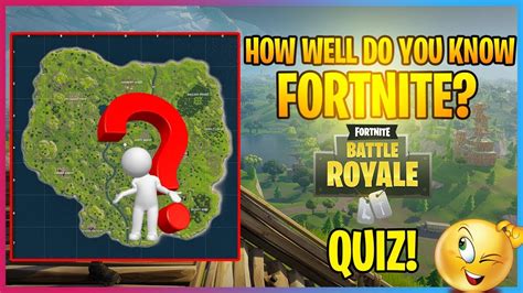 Fortnite Quiz How Well Do You Know Fortnite Fortnite Trivia Youtube