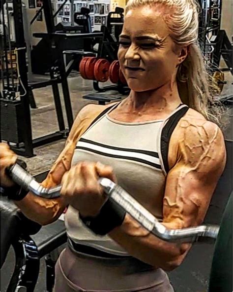 most veiny and vascular women