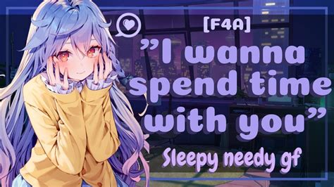 F4a Sleepy Girlfriend Being Needy Asmr Roleplay Youtube