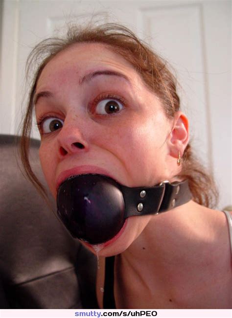 Ballgag Big Eyes Drooling Smutty Hot Sex Picture