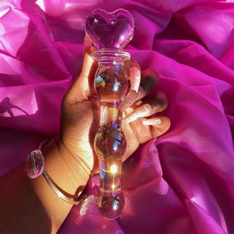 crystal sex toy etsy