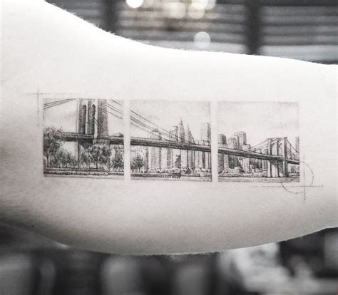 Brooklyn Bridge Tattoo By Mr K Tattoo Photo 17730