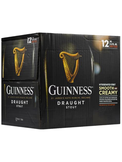 Guinness Draught 12oz 12pk Btl Luekens Wine And Spirits