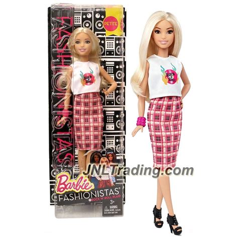 Mattel Year Barbie Fashionistas Inch Doll Caucasian Petite