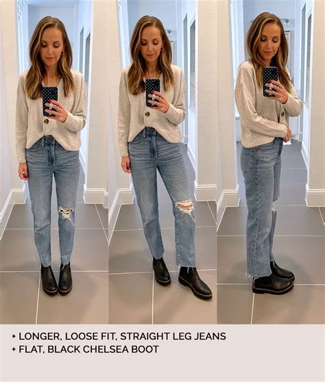 how to wear ankle boots with straight leg jeans postureinfohub