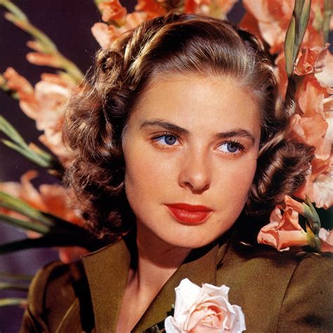 Turner Classic Movies Ingrid Bergman In A Color Publicity Still For