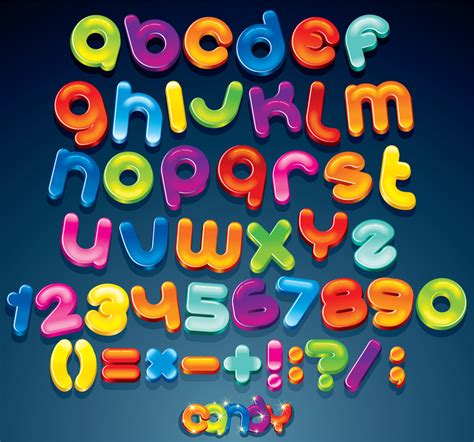 The Creative Letters Designed 02 Vector 2 Vector Download