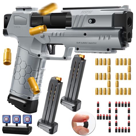 Buy Soft Bullet Shell Ejecting Toy Pistol Foam Bullet Toy Pistol Kids