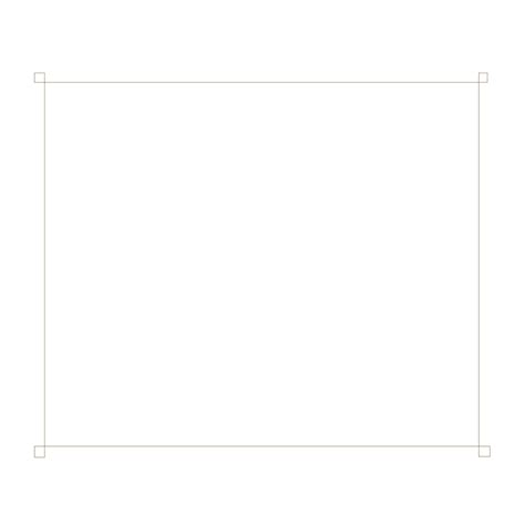White Rectangle Outline Png Transparent Images Free Free Psd