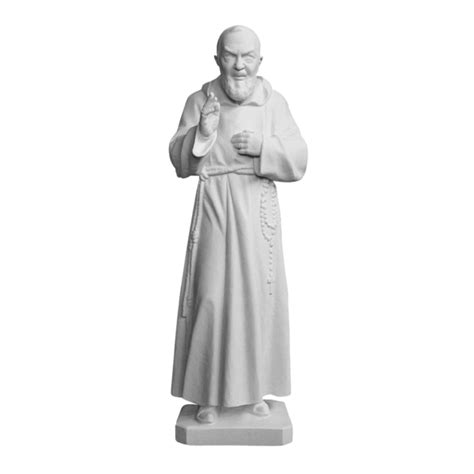 Padre Pio Marble Statue Ii
