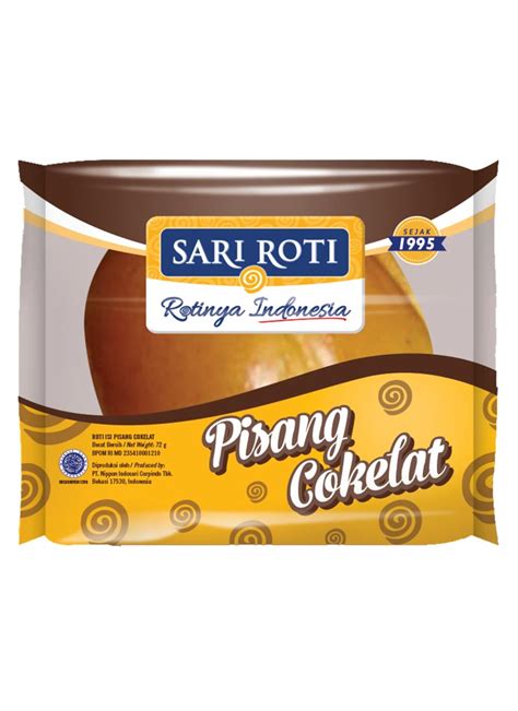 Sari roti memiliki beberapa variant produk yaitu roti tawar, roti manis, dan kue. Sari Roti Roti Manis Isi Pisang Coklat Pcs | KlikIndomaret