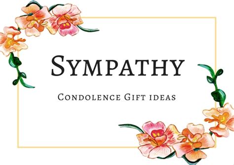 In addition to things that you can buy, we're also including some thoughtful, intangible sympathy gift ideas that show love and support in meaningful ways. Thoughtful Sympathy Gifts & Condolence Gift Ideas