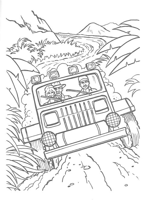 Jurassic Park Official Coloring Page Jurassic Park Photo 43330782 Fanpop Page 4
