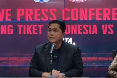 Pssi Resmi Rilis Daftar Harga Tiket Indonesia Vs Argentina 19 Juni