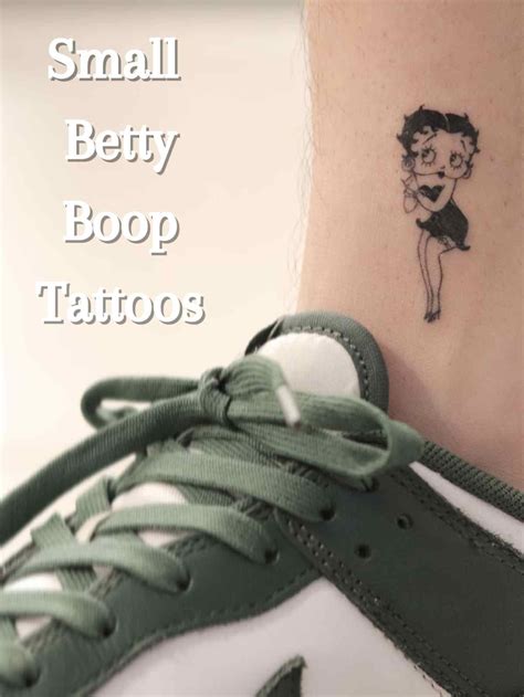 83 Betty Boop Tattoo Ideas With Angel Wings Included Tattooglee