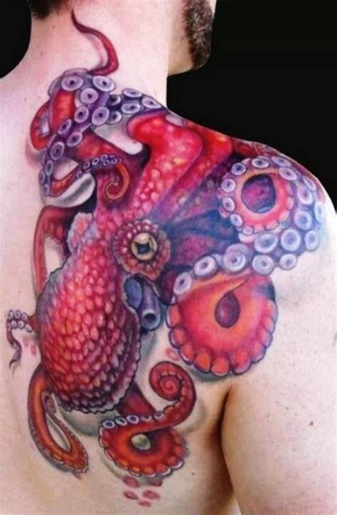 30 Octopus Tattoos с изображениями Татуировки Тату
